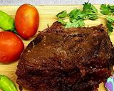 A picture of step 3 of Hunter beef.