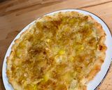 Une image de l'étape 4 de Tarte aux poireaux façon tatin avec du chèvre frais.