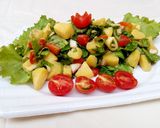 A picture of step 7 of Sweet Potato Salad.