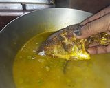 পেঁপে কড়াইশুঁটি দিয়ে তেলাপিয়া (pepe karaishunti diye telapia recipe in Bengali) রেসিপি ধাপ - 5 ছবি
