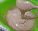 Foto langkah ke 4 dari resep Bolu Kukus Cokelat Mekar.