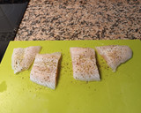 Foto del paso 3 de la receta: Panga con patatas, pimientos y cebolla en Airfryer