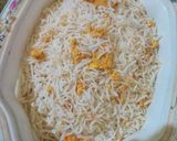 A picture of step 8 of Egg fried rice.