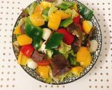 Hình bước làm 2 của món Salad ngũ sắc
