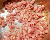 Pirított burgonyagombóc carbonara mártással🥣 recept fázis 3 fotója