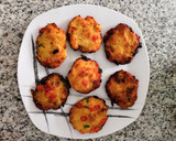Foto del paso 5 de la receta: Hamburguesas de merluza y pimientos apto para BLW
