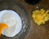 A picture of step 3 of Pineapple Delight Ice-Cream.