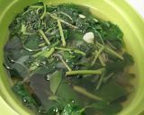 Foto langkah ke 4 dari resep Sayur bayam bening, wangi.