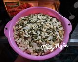 Hình bước làm 1 của món Bánh hạnh nhân mỏng