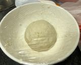 Hình bước làm 1 của món Pizza bằng nồi chiên không dầu