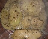 Foto del paso 7 de la receta: Pechuga a la cerveza con Roquefort, con papas al natural