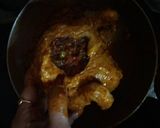 A picture of step 4 of Murgh musallam in microwave.