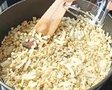 Une image de l'étape 1 de Risotto de crozets au sarrasin et dés de courgettes.