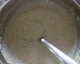 A picture of step 2 of Moong dal dosa.
