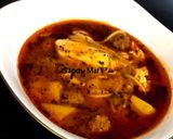 عکس مرحله 6 از دستور اشکنه با گوشت قلقلی