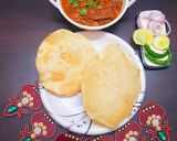 A picture of step 5 of Chole bhature.