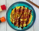 รูปขั้นตอนการทำที่ 8 ของ พิซซ่าญี่ปุ่น (Okonomiyaki) 🥓