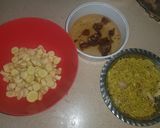 A picture of step 1 of Mango ginger curry.