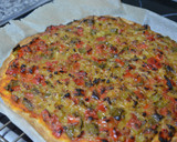 Foto del paso 7 de la receta: Pizza casera de verduras y gorgonzola