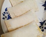 Hình bước làm 3 của món Bánh sandwich nướng nhân mặn