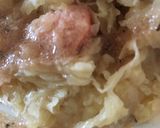 Une image de l'étape 1 de Salade de choucroute viennoise.