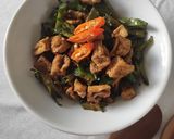 Foto langkah ke 5 dari resep Oseng Kecipir Tahu.