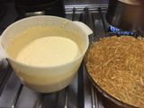 Tarta manzanas rallada invertida