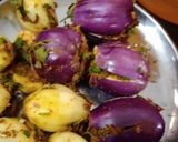 ભરેલા રીંગણ બટાકા નું શાક (Bharela Ringan Bataka Shak Recipe In Gujarati) રેસીપી સ્ટેપ4ફોટો
