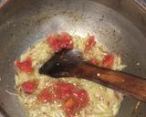 A picture of step 3 of Achari Sabzi.