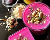 A picture of step 4 of Sattu Beetroot Shake.