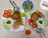 Hình bước làm 6 của món Cơm sườn, bì, chả trứng
