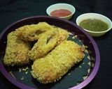 A picture of step 17 of Crispy Bread roll.