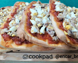 Foto del paso 8 de la receta: Coca de tomate, atún y huevo con masa de pizza