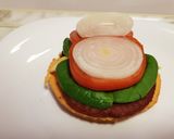 Pas rețetă Burger de vită cu ou 3 fotografie
