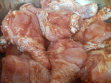 Pollo asado con salsa barbecue
