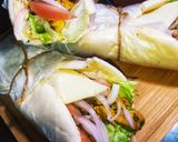 A picture of step 10 of Peri Peri Shawarma.
