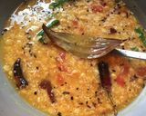 A picture of step 5 of Coconut Chana Dal.