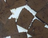 A picture of step 6 of Fruit cocktail pastry with 3 minutes microwave oven brownies.