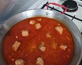 Foto del paso 1 de la receta: Arroz con tomate y carne guisada