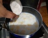 A picture of step 4 of Rice apple banana porridge.