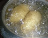 A picture of step 1 of Quick Aloo bhaji.