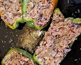Foto del paso 3 de la receta: Ají relleno de mi huerta