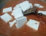 A picture of step 6 of Creamy Shahi Paneer.