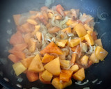 Foto del paso 3 de la receta Tagliatelle con crema de calabaza
