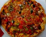 Vegetable pizza recipe step 6 photo
