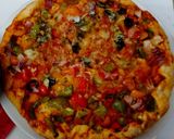 A picture of step 6 of Vegetable pizza.