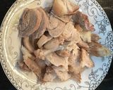 Hình bước làm 5 của món Bún móng giò dọc mùng