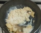 A picture of step 3 of Semolina-Coconut Modak.