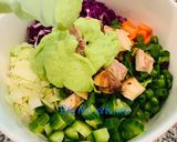 Hình bước làm 2 của món Salad 🥗 sốt bơ