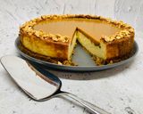 Fehércsokis sajttorta sóskaramellel recept fázis 7 fotója